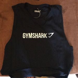 Gymshark cropped tank, mesh back